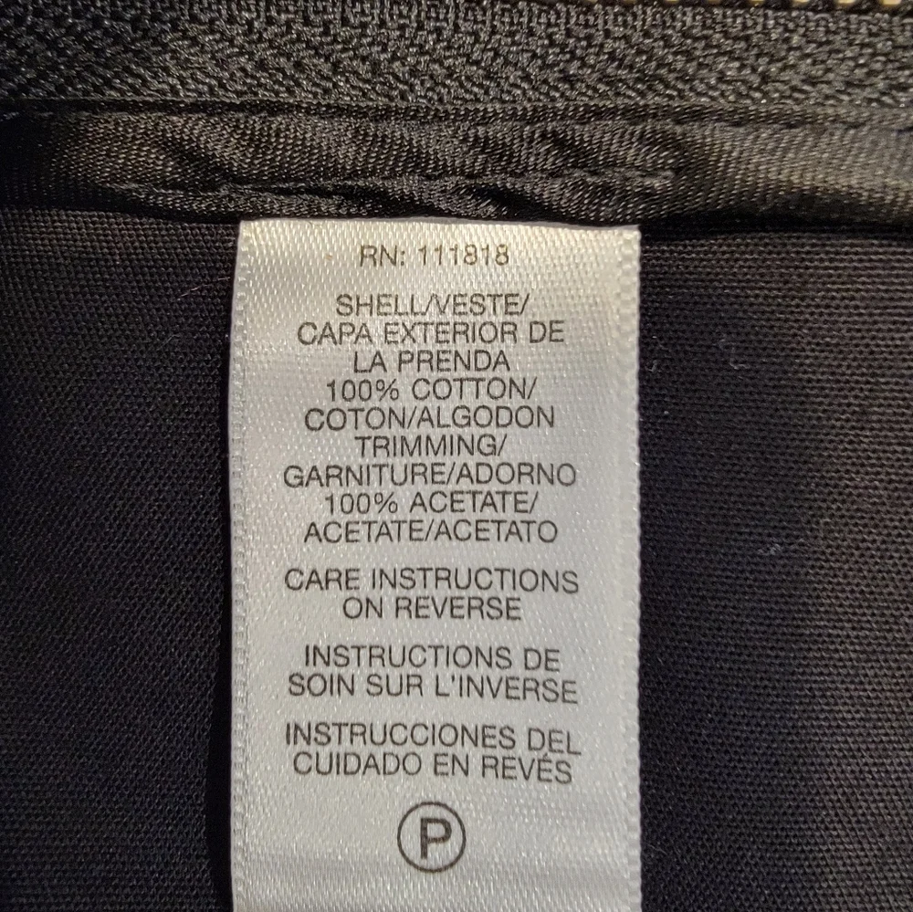 Michael Michael‎ Kors Black Zipper Waist Pants Women's Size 4